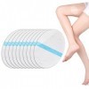 Haofy Coussinets Anti-friction pour les Cuisses, 10 Pièces Unisexe Transparent Patchs Anti-frottements Genoux Absorbant la Su