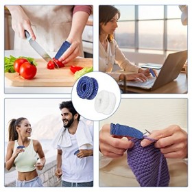 Pansement Doigt 30 Pcs Tubulaires Pour Poigts de Premiers Secours Bandages Tubulaires Pour Premiers Bandage Tubulaire Doigt E