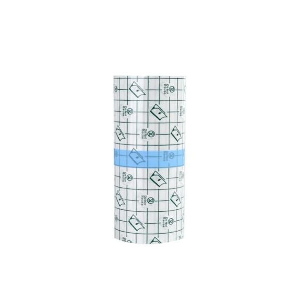 LJFEA Bandage adhésif imperméable et pour tatouage - 2 m x 15 cm - étanche à leau du ruban adhésif rouleau extensible de fil