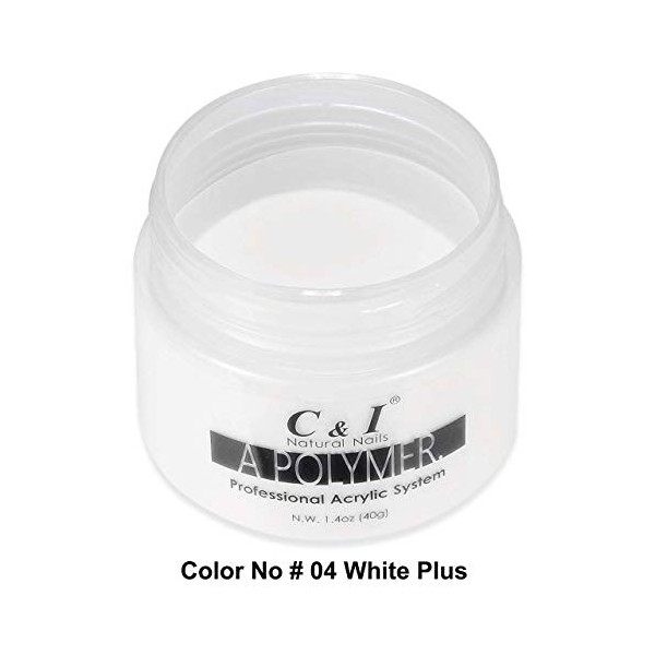 C&I Poudre Acrylique – Une couleur de polymère, 40 g, Couleur 4