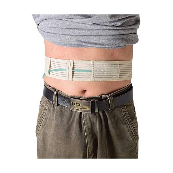 Ceinture de protection contre la dialyse péritonéale Support de tube G/PEG - Bande de stockage de tube de cathéter Medium 