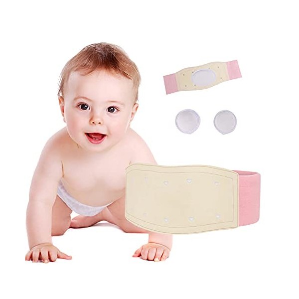 Paskyee Hernie ombilicale ceinture bébé bande de ventre infantile liant abdominal pour hernie soutien Truss enfants nombril n