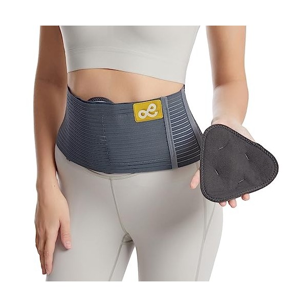 gagaiuco Ceinture hernie ombilicale. Ceinture abdominale medicale pour hernie ombilicale. Gaine abdominale orthopédique avec 