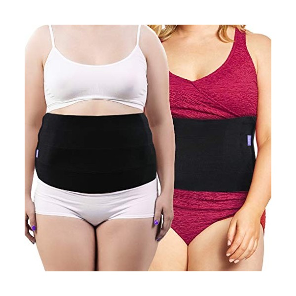 Ceinture Abdominale Everyday Medical pour Femmes et Hommes de Grande Taille - Bande de Soutien Abdominale - Ceinture Bariatri