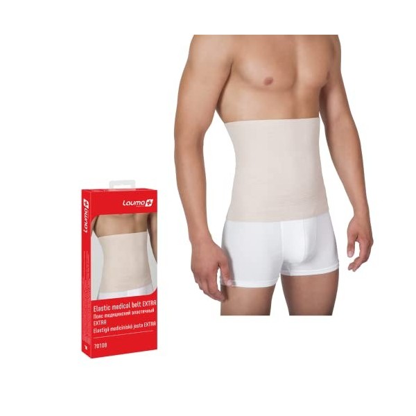 Lauma Medical Ceinture chauffante élastique pour soulager la douleur du bas du dos, Réchauffement des reins, Soutien extensib