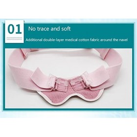 Ceinture pour hernie ombilicale,Ceinture pour hernie du Nombril pour Nourrisson et Nouveau né, Ceinture en ombilical avec Cou