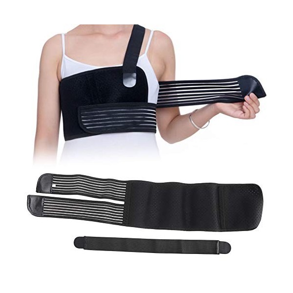 Ceinture Thoracique élastique pour la Protection des Côtes Disloquées, Ceinture Thoracique Respirante pour Femme ou Homme M 