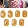 7 Pièces Nfc éclairage, Différentes Couleurs Auto-adhésif Nfc Ongles Led Nail Art Autocollants pour Clignotant Filfeel Intell