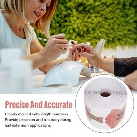 300 Feuilles Dautocollants de Guide Dextension Dongle en Forme de Poisson, Outil de Conception de Manucure Bricolage pour 