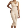 Marena Recovery Guêtres mi-mollet avec haut dos, étape 2 enfiler - Beige - XX-Large