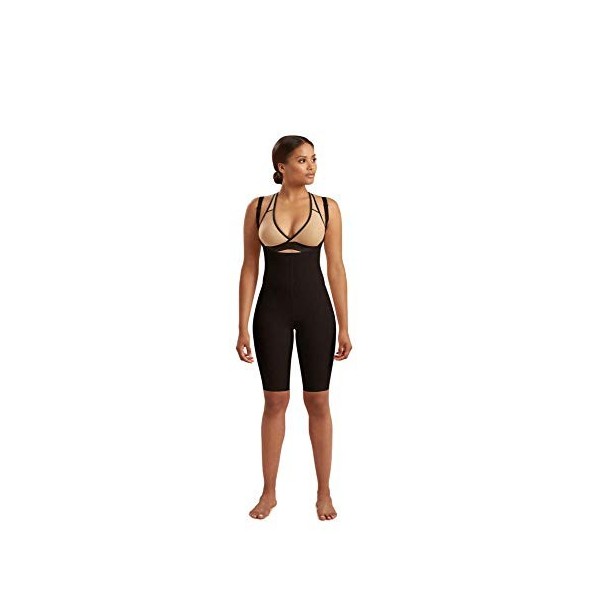 Marena Recovery Ceinture de compression mi-longue avec haut dos, étape 2 - Noir - XX-Small