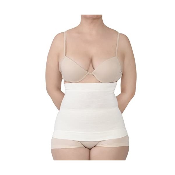 BODYPERFECT Ceinture Lombaire élastique Laine, Adulte Mixte, Noisette