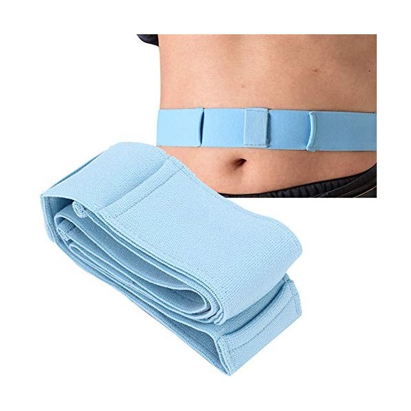 Ceinture de conduit de dialyse péritonéale, Support respiratoire abdominal réglable, dispositif de fixation du cathéter S 