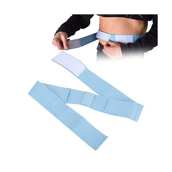 Ceinture de conduit de dialyse péritonéale, Support respiratoire abdominal réglable, dispositif de fixation du cathéter S 