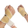 Attelle Bandage Poignet 1 Paire, Noir Poignet Musculation de Force Support Bandage élastique , Idéal pour Douleurs Articulair