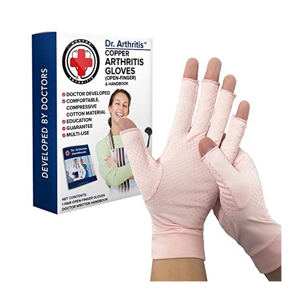 Dr. Arthritis - Gants Arthrose Femme Homme Conçus par des Médecins, Gants de Compression, Soulage les Douleurs Syndrome du Ca