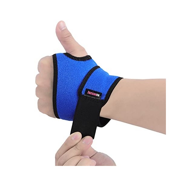 Jacsunco Attelle de poignet, Bandeau de poignet pour Arthrite, Canal Carpien, Tendinite, Entorse, Soulagement de la douleur e