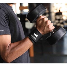 SUPRBIRD Bande Poignet, 1 Paire Protège Poignet, Wrist Wraps, Orthese Poignet, Bande de Support Poignet, Orthèse élastique de