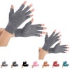 Brace Master 2 paires Gants dArthrites Compresse des Gants, Réchauffe des Joints de Doigt,Soulage les Douleurs Polyarthrite 