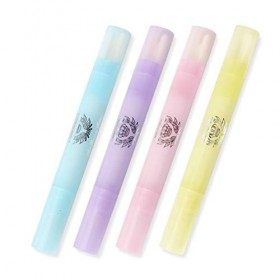 Stylos Correcteurs de Vernis à Ongles Stylos Correcteurs de Manucure Rechargeables Faciles à Remplir Couleur assortie 