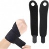 2 Protège Poignets Bandeaux Poignet Support Sport Wrist Wraps Poignet Force Blessures Sportives Tendinites Arthrite Entorse D