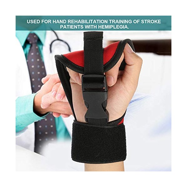 Attelle de Doigt auxiliaire Gants Corset Personnes âgées Fixe AVC Hémiplégie Rééducation Formation Poing Splint 01 Buckle T