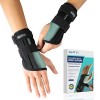 AGPTEK Attelle Poignet Droite, Respirant Orthèse Poignet, Bandage Poignet, Attelle Poignet pour Les Fractures, lArthrite, Te