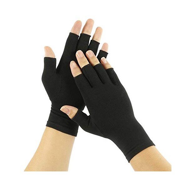 Gants de Compression Arthritique, Gants darthrite pour Hommes Femmes,Mitaine pour Soulager Douleur et Fatigue, Améliorent la