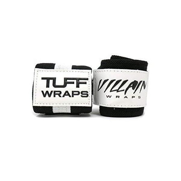 TuffWraps Bandes de Poignet Blanches de 40,6 cm.