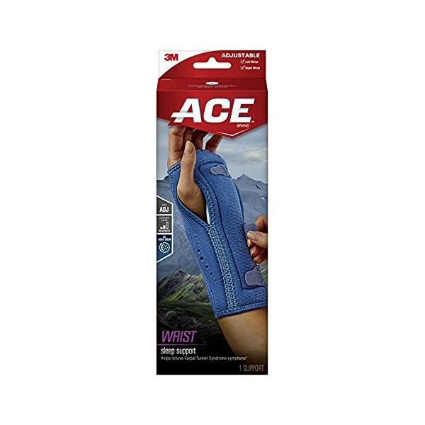 ACE Brand Night Wrist Sleep Support de sommeil de la marque américaine la plus fiable daccolades et de soutiens, garantie de