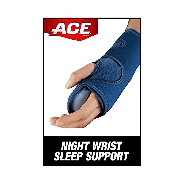 ACE Brand Night Wrist Sleep Support de sommeil de la marque américaine la plus fiable daccolades et de soutiens, garantie de