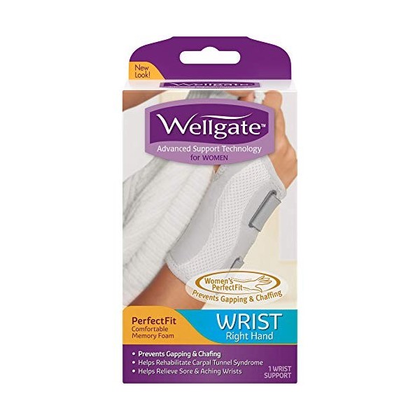 Wellgate for Women PerfectFit Wrist Support, Right Hand