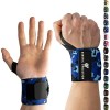 KINETIC EVOLUTION Bandages de poignet rayures bleu clair Attelles pour main et poignet