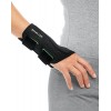 Mueller Greenline Fitted Wrist Brace, bandage pour poignet, noir, taille S/M droite