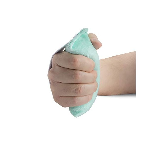 NYOrtho Coussin de contraction pour la paume avec bande élastique – Antimicrobienne résistant à la transpiration lavable en m