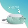 NYOrtho Coussin de contraction pour la paume avec bande élastique – Antimicrobienne résistant à la transpiration lavable en m