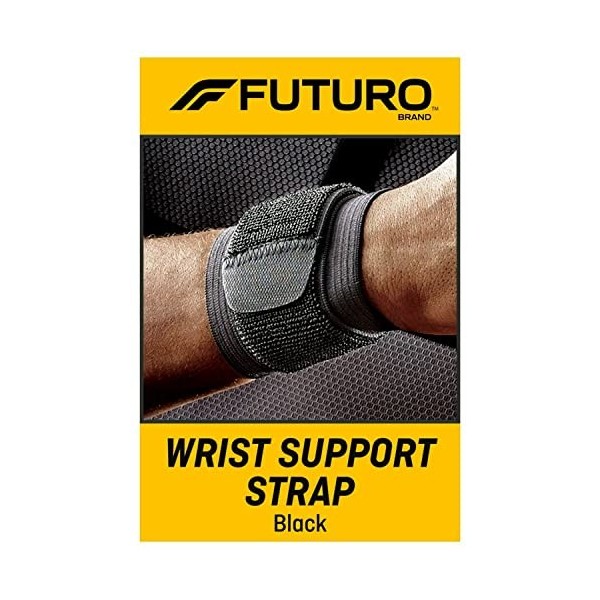 Futuro Futuro Sport Wrap Around Wrist Support Adjust To Fit Black, Black each by Futuro