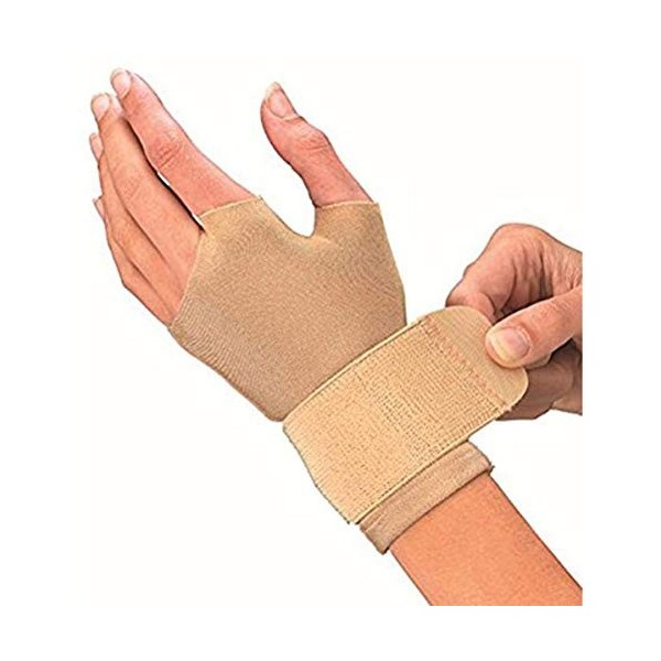 Mueller Compression Wrist Gloves-Medium 7.5 in. - 8.5 in