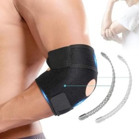 VITTO Coudière Tendinite, Manchon de Compression Bras et Coude pour Tennis  Elbow, Coudière Musculation et Épicondylite, Attelle Coude Tendinite