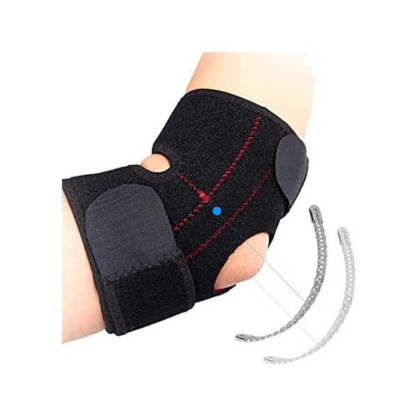 Coudiere Tendinite Epicondylite, Support De Coude Coudiere Epicondylite RéGlable, Attelle Coude LéGèRe Double Stabilisateur P