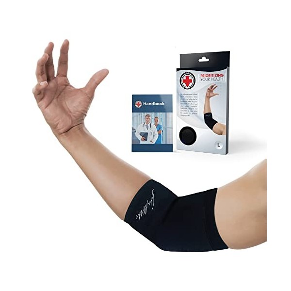 Coudiere Tendinite Cuivre, Conçue par des Médecins, Coudiere Epicondylite, Soutien et Compression Coude, Soulage Arthrite Art