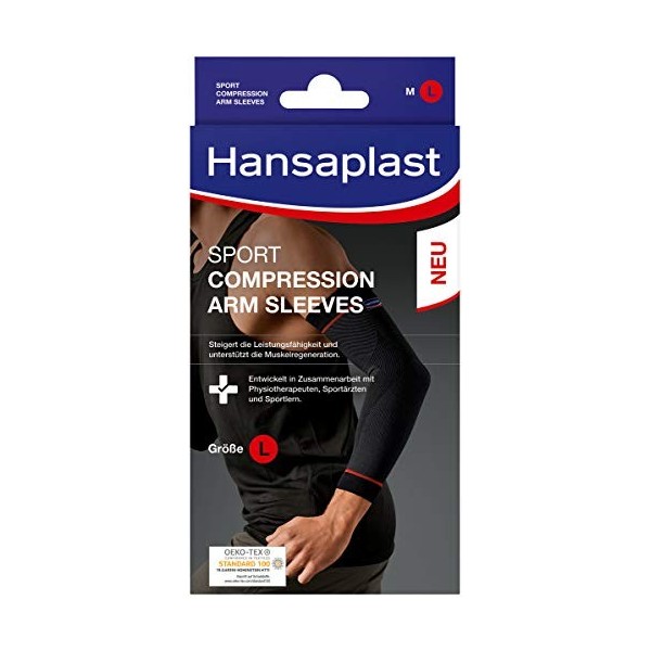 Hansaplast Sport Compression Wear Bras Gr L 1 paire