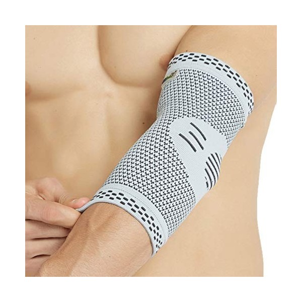 NEOtech Care Coudière en fibre de bambou de marque Matériau léger, élastique, flexible et respirant - Compression médium - Pr