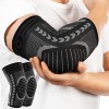 CAMBIVO Coudière Tendinite, 2 Pack Protege Coude, Manchons de Compression Bras Femme et Homme pour Soulagement de la Douleur,