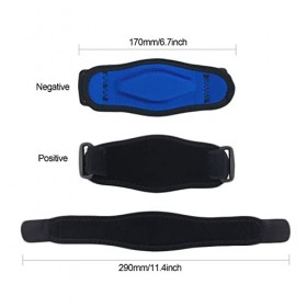 NITAIUN 2 Pieces Coudière pour Tennis Réglable, Coude de golfeur avec Coussin de Compression EVA Coude du, pour Hommes et Fem