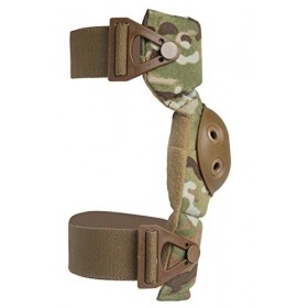 Alta 53113.16 AltaCONTOUR Coudière, tissu en nylon Cordura MultiCAM, fixation AltaLOK, bonnet flexible, rond, coyote