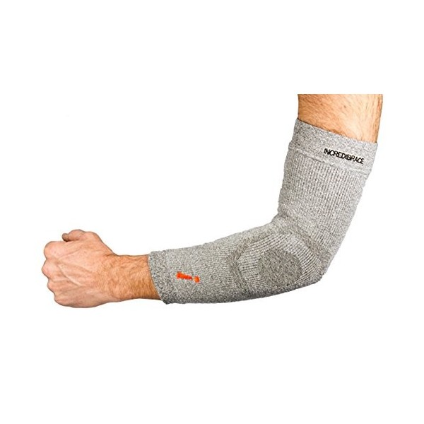 Incrediwear Gri-support orthopédique pour coudière Disponible en tailles S/M et L Gris