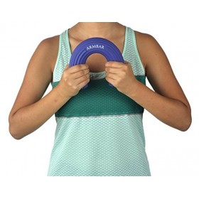 SIMIEN Flexible Rubber Twist Bar - 3 Resistance Bar Levels In 1 - Tennis Elbow, Golfers Elbow, Tendinitis, Works With Brace 