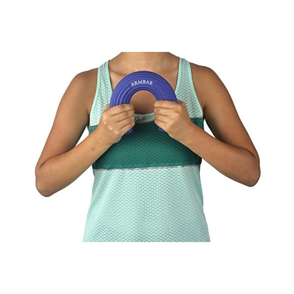 SIMIEN Flexible Rubber Twist Bar - 3 Resistance Bar Levels In 1 - Tennis Elbow, Golfers Elbow, Tendinitis, Works With Brace 