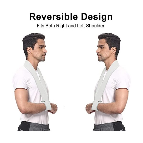 supregear Élingue de Bras en Mousse, Légère et Confortable pour le Cou Immobilisation Collier en Mousse Simple et Élingue de 